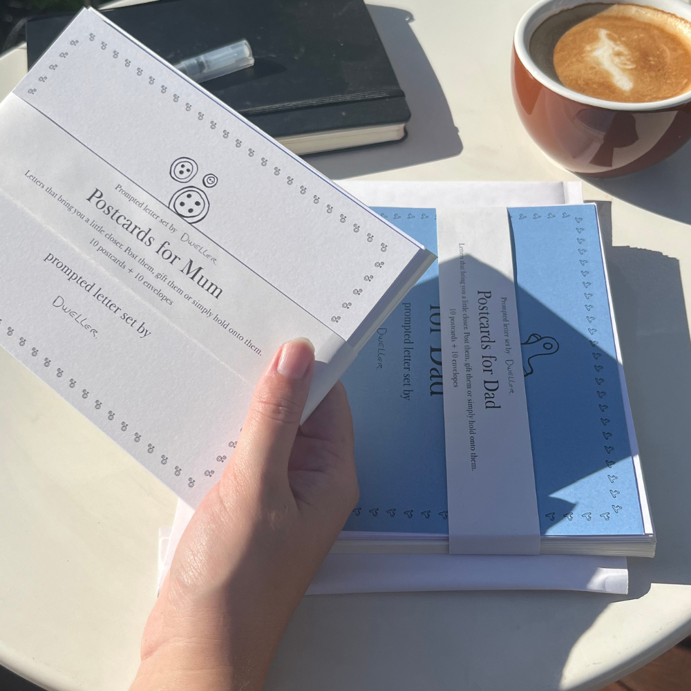 Keepsake Prompted Postcards for Mum & Dad (2-Set Bundle)